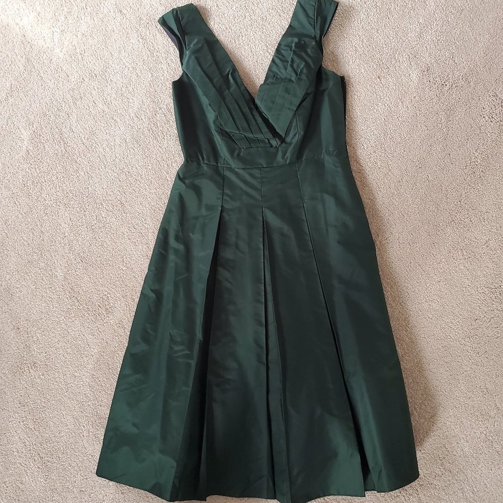 Dark Green Elie Tahari Cocktail Dress